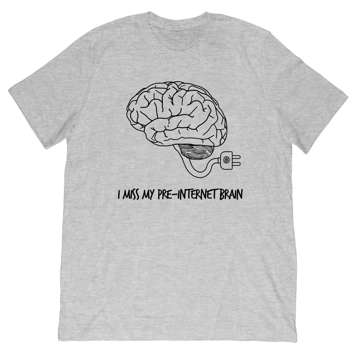 Pre-Internet Brain Tee – KWIKBRAIN