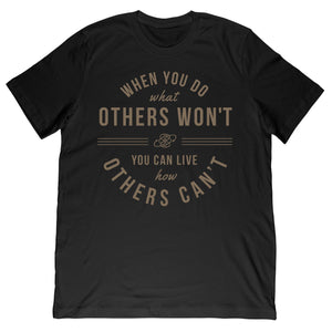 What Others Won't Tee